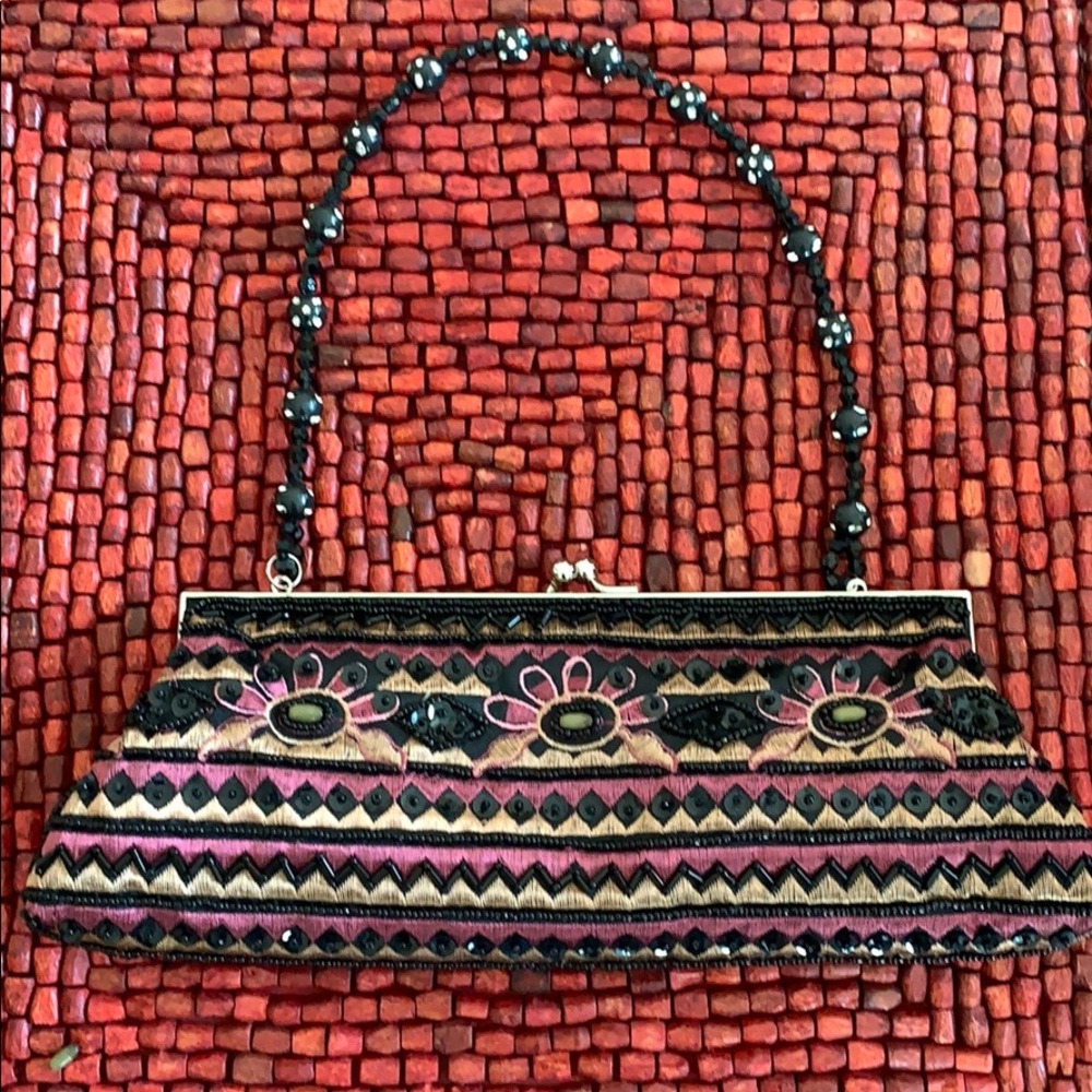 Beaded purse